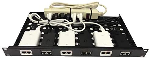 RI-UB6A | Rack Mount Kit for Ubiquiti PoE Adapter - no Include PoE adapters and Power Extension