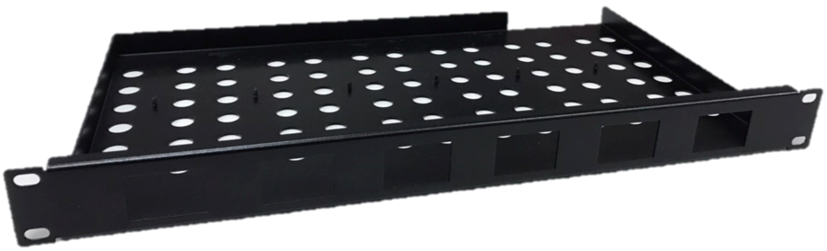 RI-UB6A | Rack Mount Kit for Ubiquiti PoE Adapter - no Include PoE adapters and Power Extension
